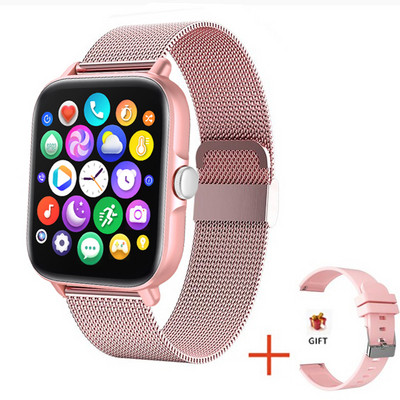 Ceas inteligent nou 2022 pentru femei, cu ecran tactil complet, ceasuri sportive de fitness, IP67, apel Bluetooth impermeabil pentru ceas inteligent Android ios bărbați