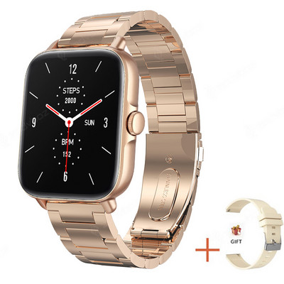 Ceas inteligent nou 2022 pentru femei, cu ecran tactil complet, ceasuri sportive de fitness, IP67, apel Bluetooth impermeabil pentru ceas inteligent Android ios bărbați