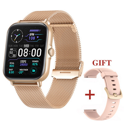 Ceas inteligent nou 2022 pentru femei, cu ecran tactil complet, ceasuri sportive de fitness, IP67, apel Bluetooth impermeabil pentru ceas inteligent Android ios bărbați