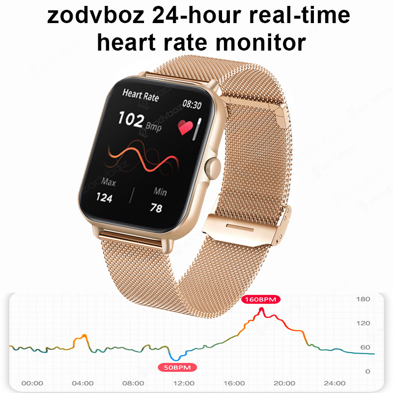 Ceas inteligent nou 2022 pentru femei, cu ecran tactil complet, ceasuri sportive de fitness, IP67, apel Bluetooth impermeabil pentru ceas inteligent Android ios bărbați