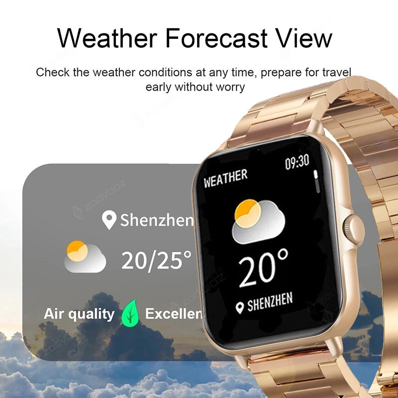 Ceas inteligent nou 2022 pentru femei, cu ecran tactil complet, ceasuri sportive de fitness, IP67, apel Bluetooth impermeabil pentru ceas inteligent Android ios bărbați