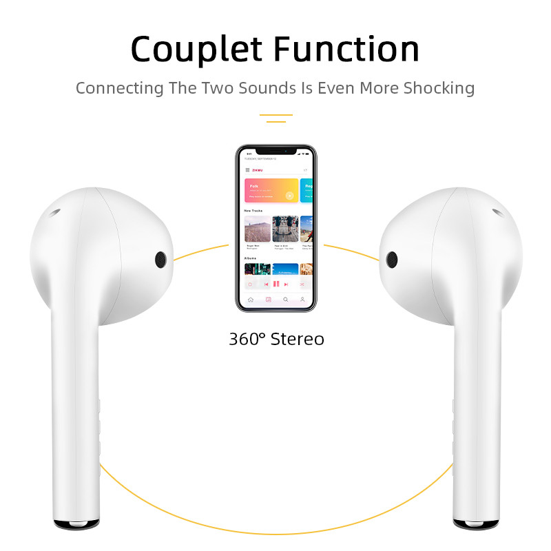 Γιγάντια λειτουργία ακουστικών Ηχείο Bluetooth Ακουστικά Ασύρματο Δημιουργικό ηχείο Στερεοφωνικό Μουσική Μεγάφωνο Ραδιόφωνο Μπάρα ήχου αναπαραγωγής