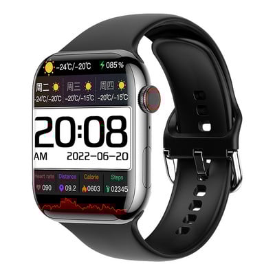 LEMFO DM10 MAX NFC pametni sat serije 7 Pro Max pametni sat za muškarce Bluetooth poziv bežično punjenje 2,09 inča 480*564 HD zaslon