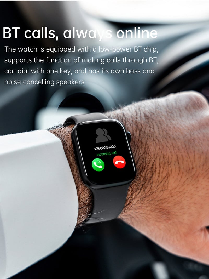 LEMFO DM10 MAX NFC pametni sat serije 7 Pro Max pametni sat za muškarce Bluetooth poziv bežično punjenje 2,09 inča 480*564 HD zaslon