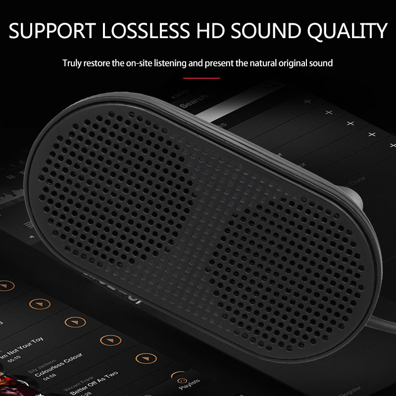 USB hangszórók asztali hangszóró notebook laptophoz 3D 2 csatornás hangszóró kicsi mini külső asztali hangszóró laptophoz