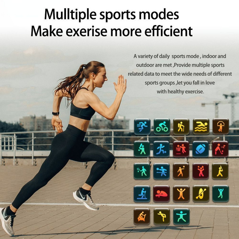 Για Android Mi Samsung Smart Watch Women Men Q9 Pro Fitness Clock Blood Pressure 1.7 Full Touch Ip68 Waterproof Smartwatch 2022