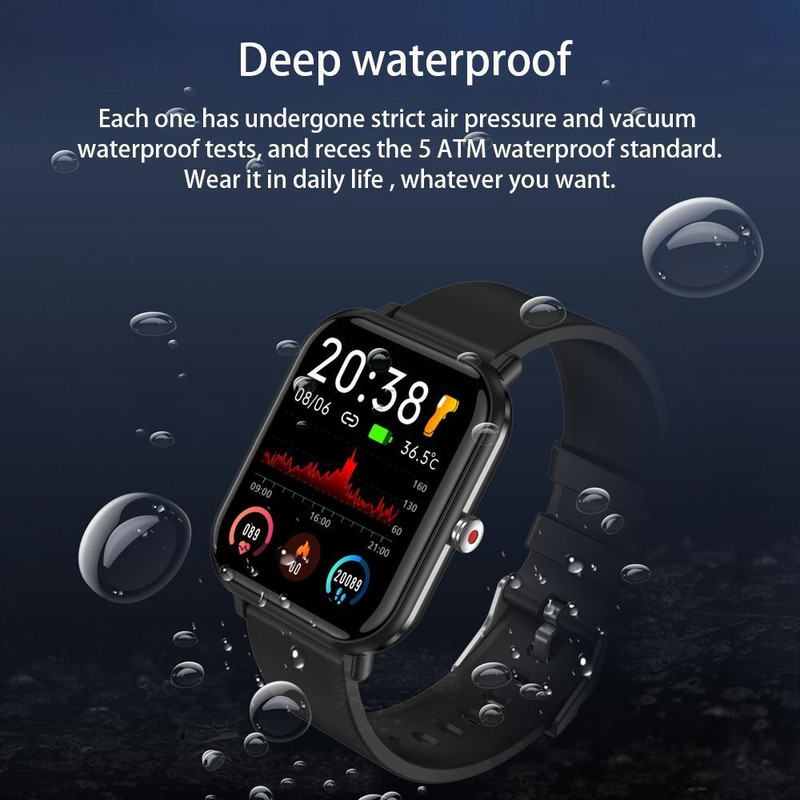 Για Android Mi Samsung Smart Watch Women Men Q9 Pro Fitness Clock Blood Pressure 1.7 Full Touch Ip68 Waterproof Smartwatch 2022