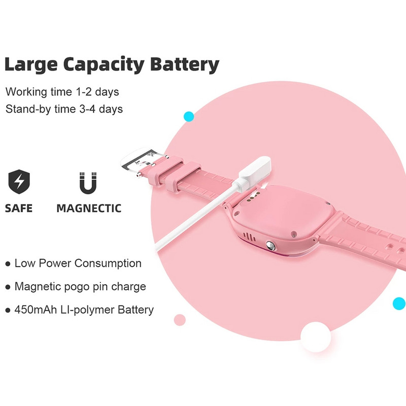 Παιδικό έξυπνο ρολόι SOS τηλέφωνο Ρολόι Smartwatch για παιδιά με κάρτα Sim 2G IP67 Αδιάβροχο Παιδικό Ρολόι Ρολόι για αγόρια Δώρα για κορίτσια