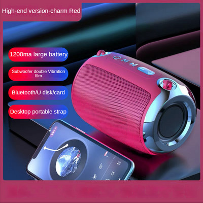Ισχυρό Bluetooth Speaker Box Εξωτερικό φορητό TWS 3D Stereo με AUX USB TF Wireless Mini For Car Party Music Player Ήχος Νέο