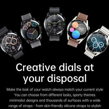 за телефон Huawei Xiaomi Watch GT3 Smart Watch Men Android IOS Bluetooth Call Водоустойчив Smartwatch 2022 Men 360*360 Display