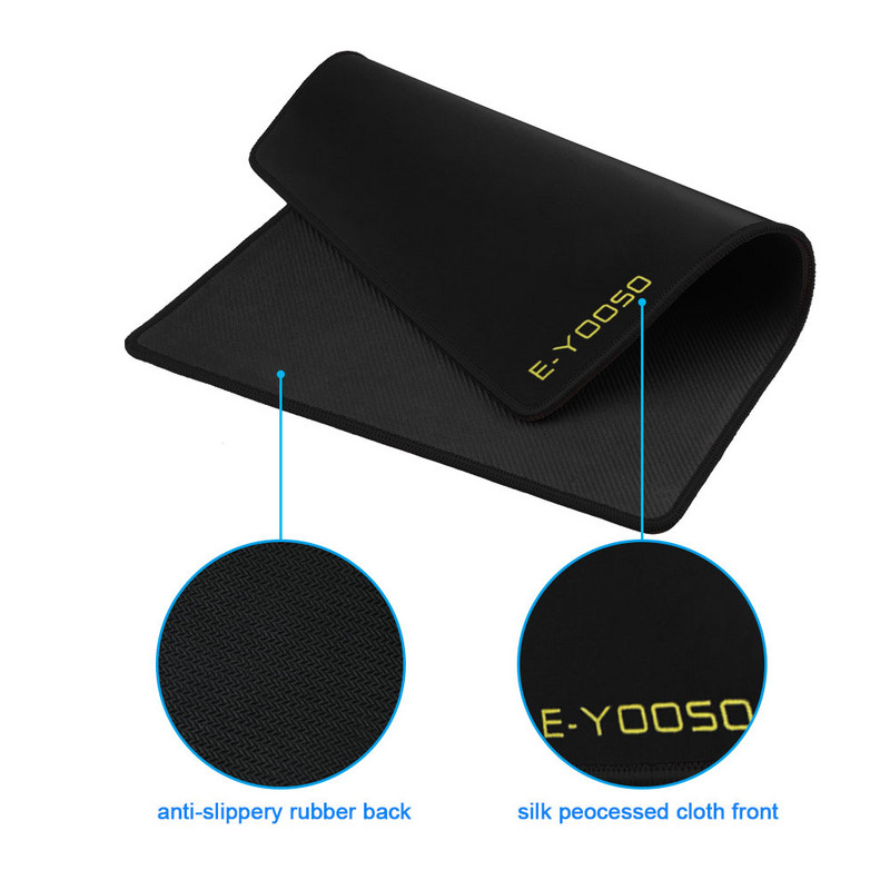 E-YOOSO Z-737 USB Gaming Mehanička tipkovnica Kombinacije podloge za miša 87 tipki 8000 DPI 5 tipki Set miševa Žičana računalna PC igra