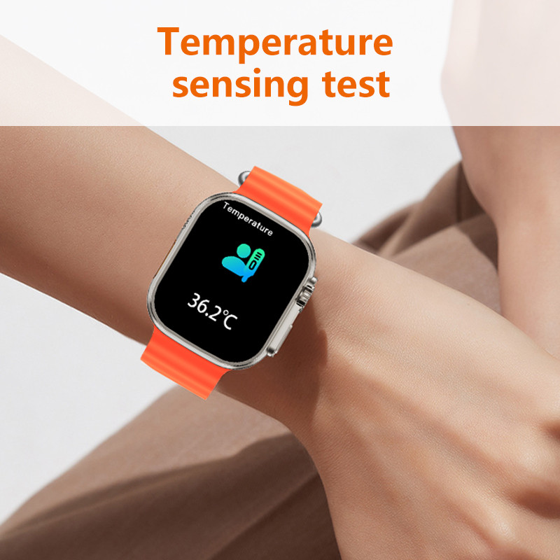 Έξυπνο ρολόι LEMFO εξαιρετικά ανδρικό γυναικείο Bluetooth Κλήση smartwatch Θερμοκρασία σώματος Μέτρηση φυσικής κατάστασης 320mAh Αθλητικά ρολόγια 320*390 HD