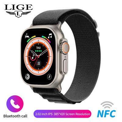 Pametni sat Muškarci Žene SmartWatch Bluetooth Call Ručni sat NFC bežično punjenje za Android Apple Smart Watch Series 8 Ultra