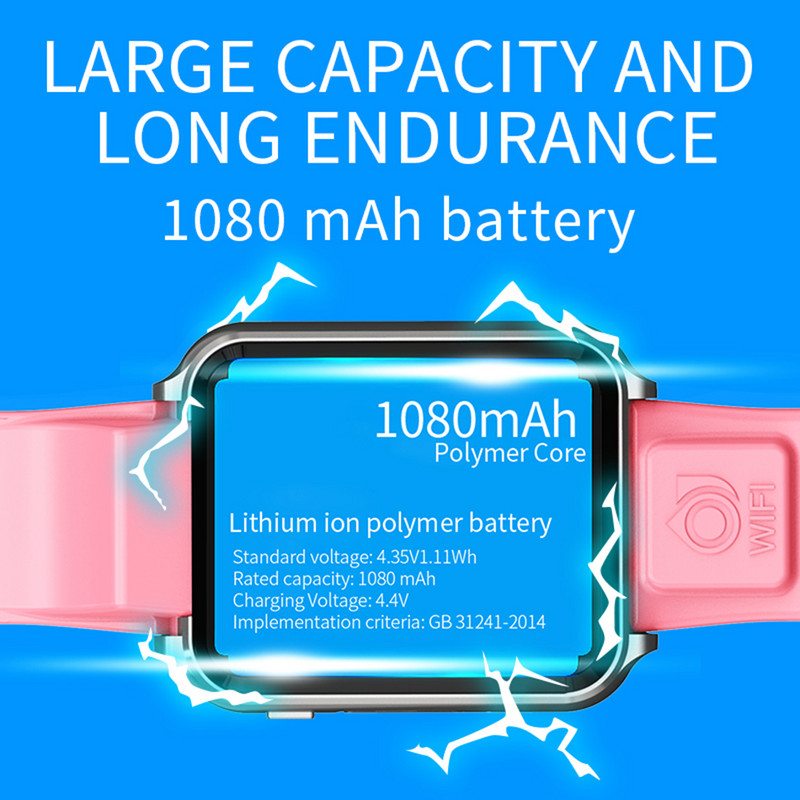 Kahe kaameraga W5 Android 9.0 4G videokõne nutikell telefon 4-tuumaline protsessor 8GB 16GB GPS WIFI Tudengile Laste App Store`i nutikell