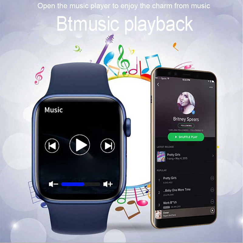 1,9 viedais pulkstenis vīriešiem, sievietēm 2022. sērija 7 8 zvana viedpulkstenis Nfc vairāku sporta veidu režīmi pulsometra pulksteņi iPhone Android ierīcēm