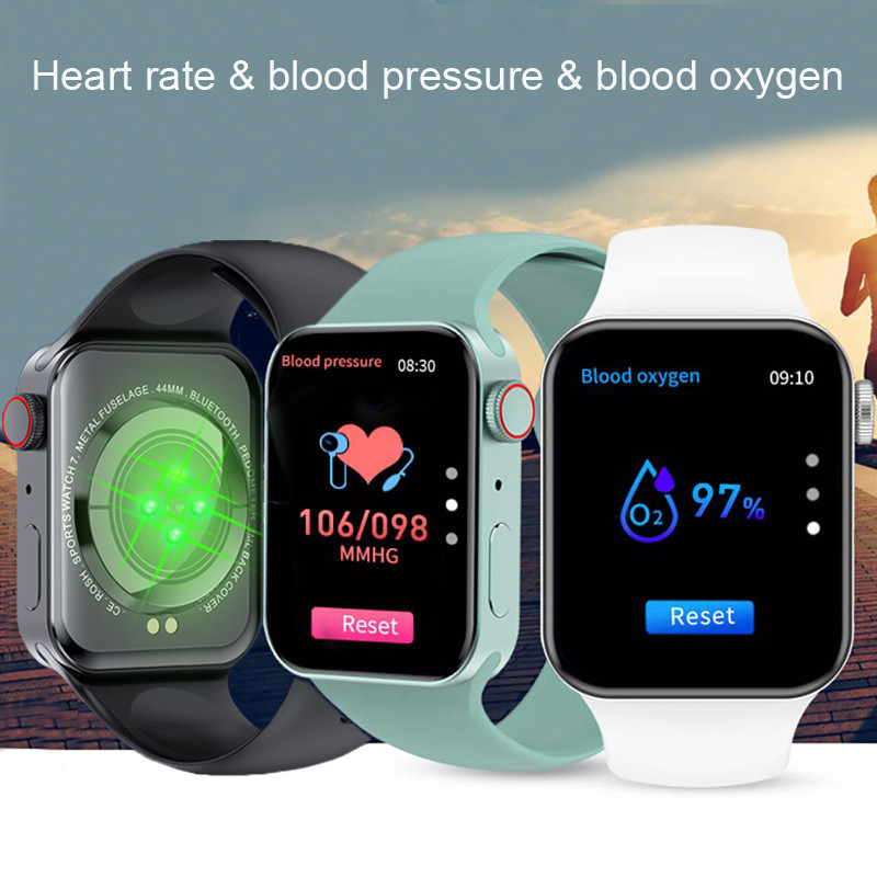 Έξυπνο ρολόι Ανδρικό 2022 Smartwatch Γυναικείο Ρολόι αρτηριακής πίεσης καρδιακού ρυθμού Προσαρμοσμένο ρολόι Πρόσωπο Αθλητικά Ρολόγια Gife για Iphone Xiaomi