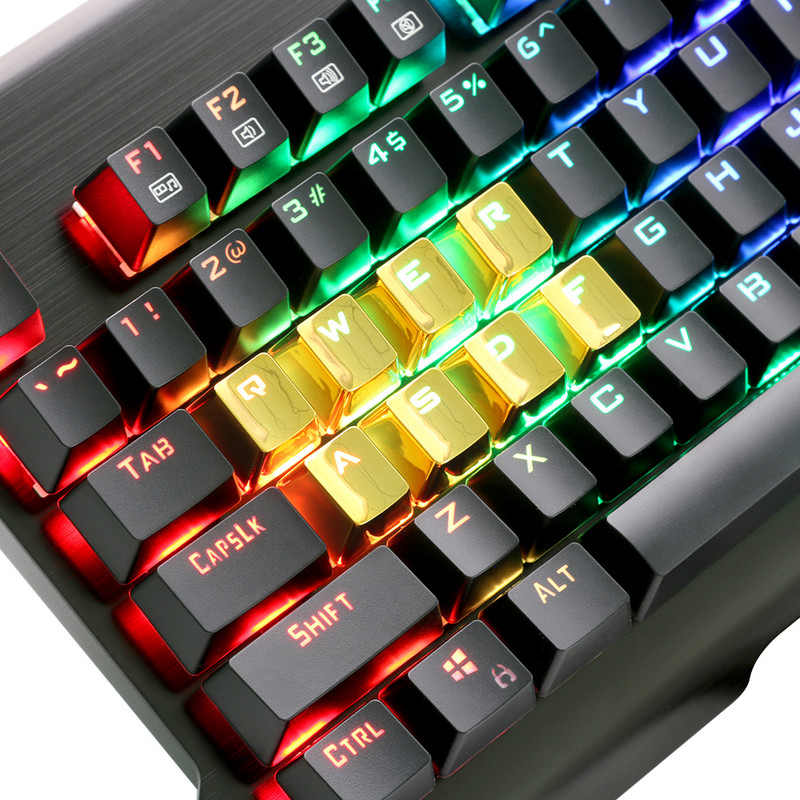 Redragon 12 Kunci Double Shot Injeksi Podsvietený Dilapisi Teknik Keyboard Tombol untuk Cherry MX Gaya Termasuk Kunci Penarik