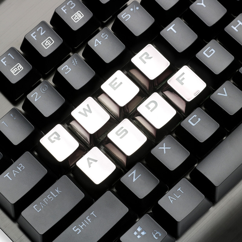 Redragon 12 Kunci Double Shot Injeksi Podsvietený Dilapisi Teknik Keyboard Tombol untuk Cherry MX Gaya Termasuk Kunci Penarik