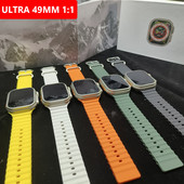 Έξυπνο ρολόι 49mm Ultra Max Series 8 Smartwatch με κλειδαριά ζώνης Θερμοκρασία σώματος Ανδρικά Γυναικεία NFC Bluetooth Call Sport Watch 2,05"