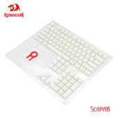 REDRAGON A130 Scarab Puding Tombol 104 Kunci Crystal billentyűzet Mekanik Kunci Caps Cherry MX Gaya Termasuk Kunci Penarik számára