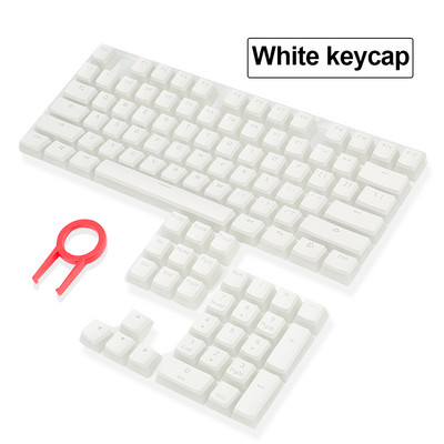 REDRAGON A130 Scarab Puding Tombol 104 Kunci Crystal billentyűzet Mekanik Kunci Caps Cherry MX Gaya Termasuk Kunci Penarik számára