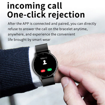2021 Smartwatch Full Touch Screen Часовници Sport Fitness Tracker IP68 Водоустойчив Bluetooth Multi Dial Смарт часовник за мъже Дамски