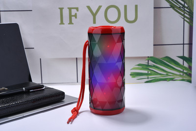 ZK40 Dropshipping TG167 nou difuzor pentru lumină de noapte Difuzoare puternice cu LED-uri portabile cu LED-uri Culoare de bas Reducere de zgomot fără fir, rezistentă la apă