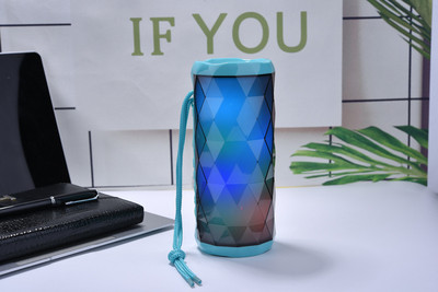 ZK40 Dropshipping TG167 nou difuzor pentru lumină de noapte Difuzoare puternice cu LED-uri portabile cu LED-uri Culoare de bas Reducere de zgomot fără fir, rezistentă la apă