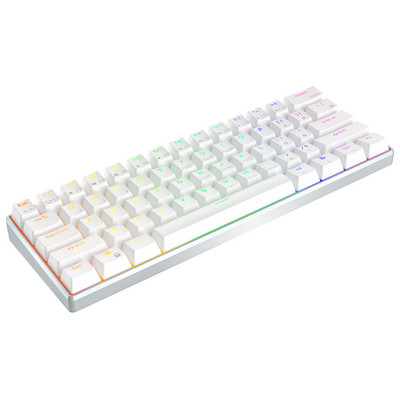 RK61 PRO ROYAL KLUDGE Mehanička tipkovnica, Tipkovnica Bingkai Aluminij 60% RGB Tri-mode USB 2.4G Nirkabel Bluetooth Gateron