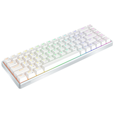 RK61 PRO ROYAL KLUDGE Mehanička tipkovnica, Tipkovnica Bingkai Aluminij 60% RGB Tri-mode USB 2.4G Nirkabel Bluetooth Gateron