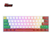 Royal Ksudge RK61 2.4G billentyűzet Mekanik Bluetooth Nirkabel hárommódú billentyűzet Gaming háttérvilágítású RGB Hadiah Natal Dapat Ditukar