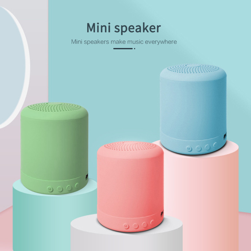 Macaron A11 Ηχείο Bluetooth Ασύρματα στερεοφωνικά ηχεία Μίνι στήλη Μπάσα Συσκευή αναπαραγωγής μουσικής 5W Speaker Box Bass Music Player