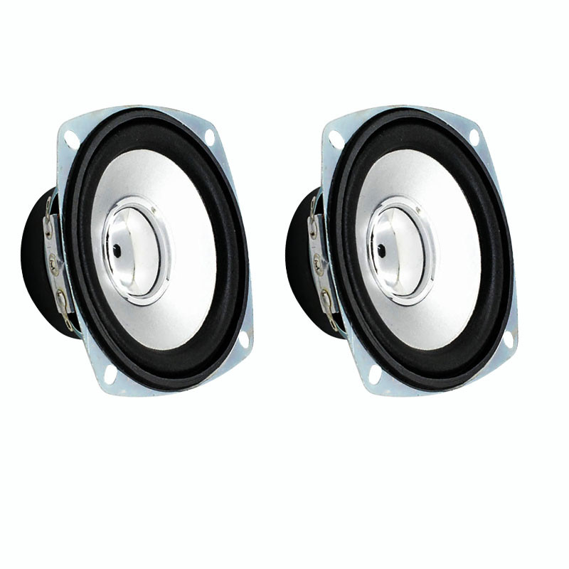 1 ks 10 ks 3-palcové 4ohmové 10W širokopásmové reproduktory, štvorcové prenosné audio reproduktory pre domáce kino, reproduktory pre domácich majstrov.