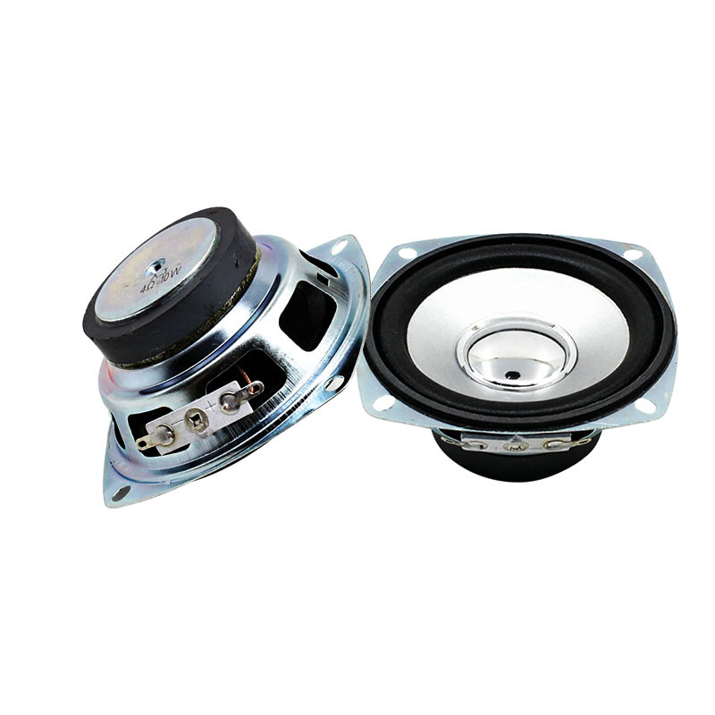 1 ks 10 ks 3-palcové 4ohmové 10W širokopásmové reproduktory, štvorcové prenosné audio reproduktory pre domáce kino, reproduktory pre domácich majstrov.