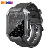 SKMEI Smartwatch 1,71 инча IP68 Водоустойчив монитор за сърдечен ритъм Педометър Спорт Bluetooth Смарт часовник за плуване Мъжки за android ios