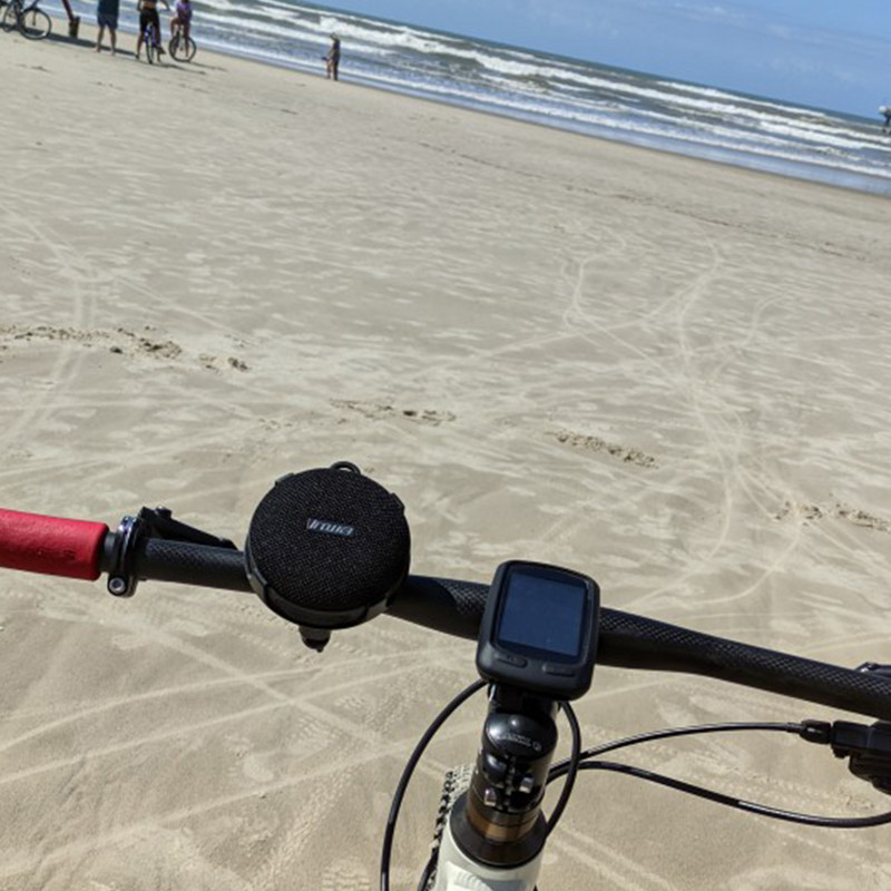 Ποδήλατο βουνού συμβατό με Bluetooth ηχείο Μαύρο Φορητό εξωτερικό φορητό αδιάβροχο MTB ποδήλατο ασύρματο στερεοφωνικό ηχείο ήχου