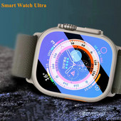 2022 Smart Watch Ultra Series 8 Men Smartwatch Women KD99 Ultra Τηλεφωνική κλήση DIY Watch Faces Ασύρματη φόρτιση SmartBand PK DT8Ultra