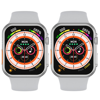 2022 Smart Watch Ultra Series 8 Men Smartwatch Women KD99 Ultra Τηλεφωνική κλήση DIY Watch Faces Ασύρματη φόρτιση SmartBand PK DT8Ultra