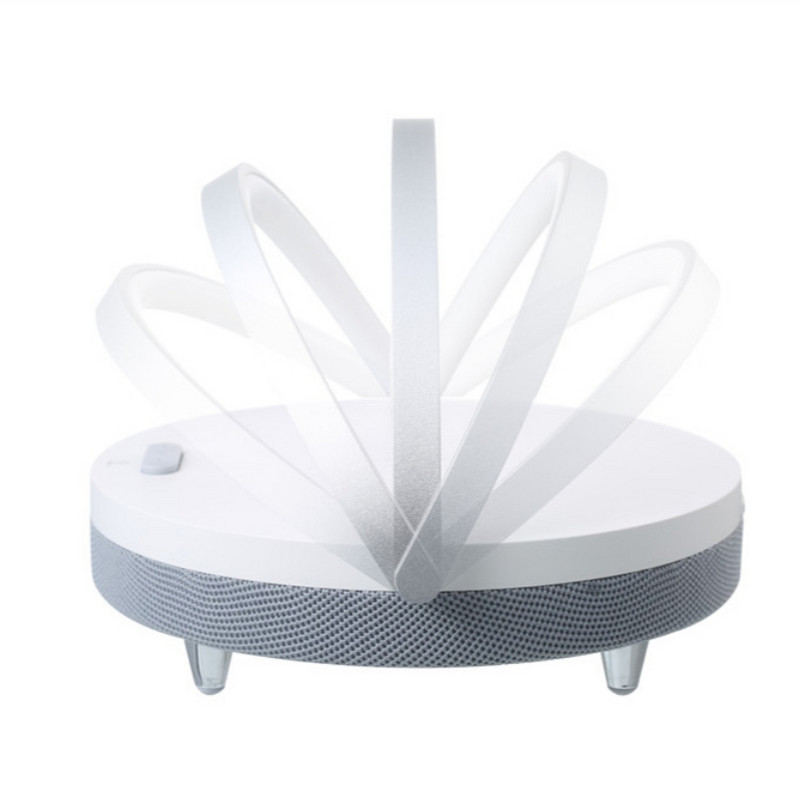 Suport pentru telefon portabil difuzor Bluetooth Încărcare fără fir Lampă de noptieră Suport de încărcare rapidă 15W pentru încărcător IPhone 13 13Pro