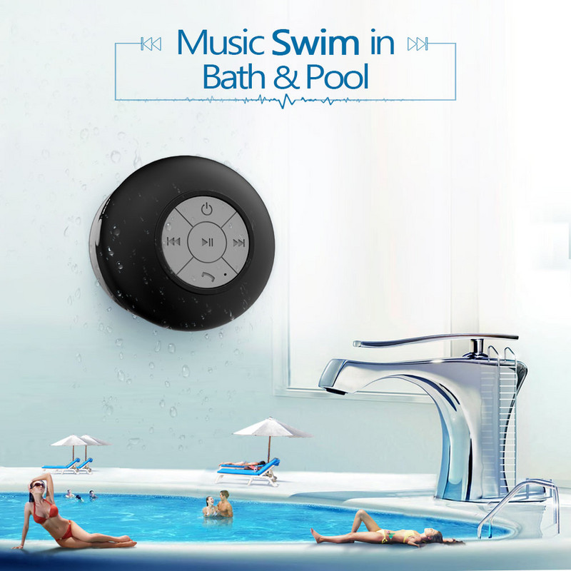 Φορητό ηχείο Bluetooth Ασύρματο υπογούφερ μπάσων Αδιάβροχο εξωτερικά ηχεία Στερεοφωνικό μεγάφωνο Music Box