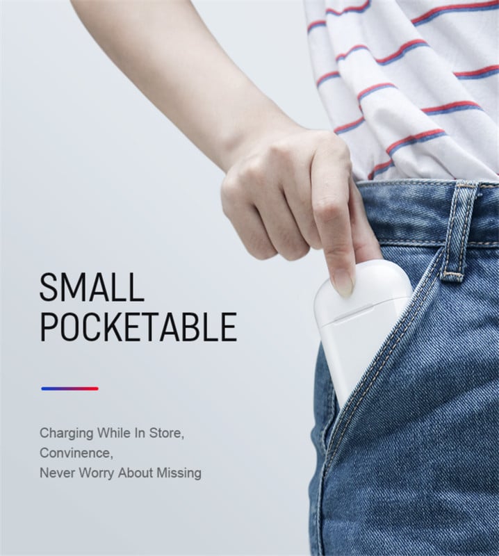 i7s tws bežične slušalice Bluetooth 5.0 slušalice sport slušalice slušalice s mikrofonom kutija za punjenje Slušalice za sve pametne telefone