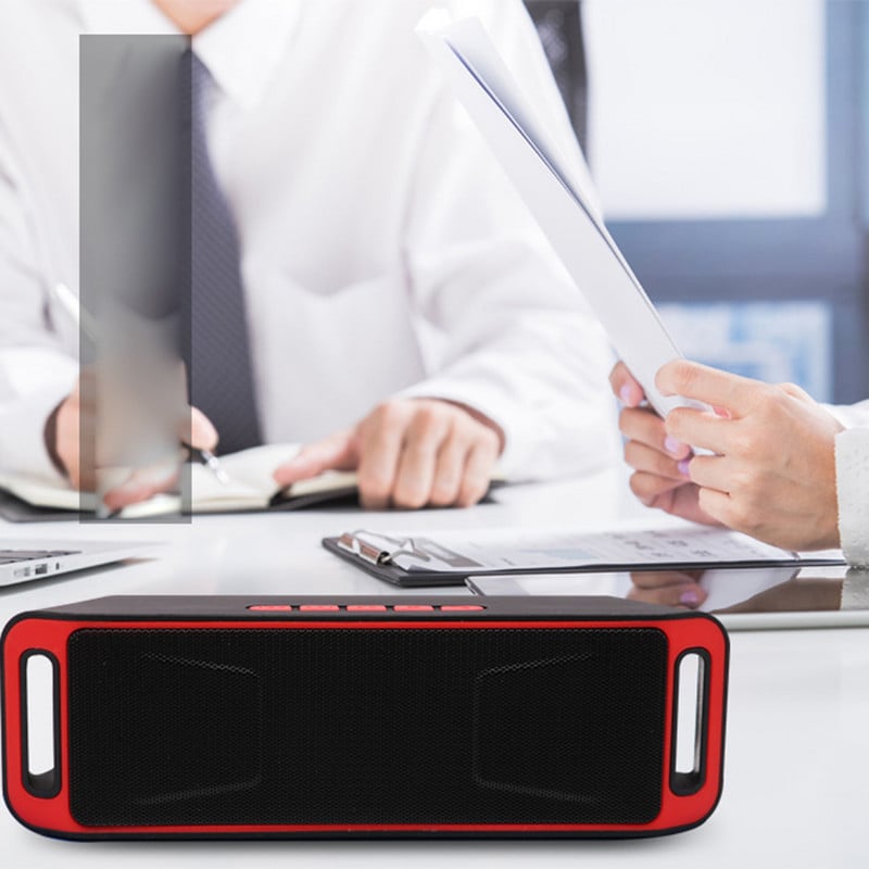 Wirless Bluetooth 4.0 Dual Horn Bas Stereo zvučnik Vanjski audio player Podrška AUX USB TF kartica