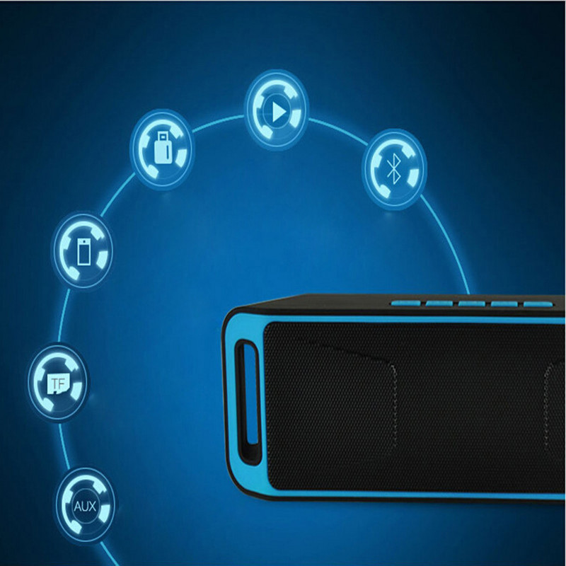 Wirless Bluetooth 4.0 Dual Horn Bas Stereo zvučnik Vanjski audio player Podrška AUX USB TF kartica