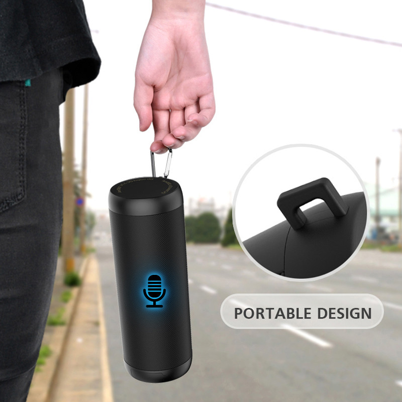 eredeti Ecoboseo vezeték nélküli Bluetooth hangszóró autós hangszóró Hordozható kültéri mélyhangoszlopos hangszóró FM Raido SD kártya Aux Micro