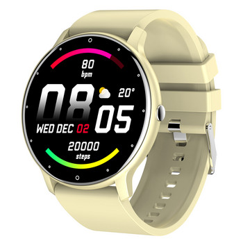 Έξυπνο ρολόι 2023 ZL02D ανδρικό ρολόι γυναικείας αθλητικής φυσικής κατάστασης Smartwatch Sleep Heart Rate Monitor Αδιάβροχο για IOS Android τηλέφωνο Bluetooth