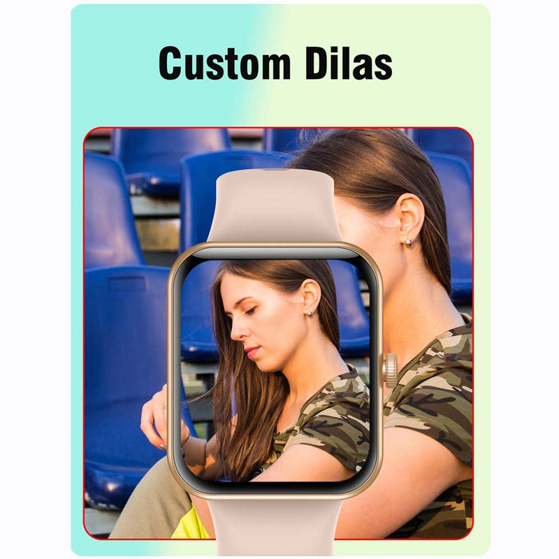 SENBONO 2022 Ceas inteligent pentru bărbați, femei, IP68, impermeabil, pentru femei, ceas sport, cadrane personalizate, tracker fitness, pentru femei, ceas inteligent pentru bărbați + CUTIE