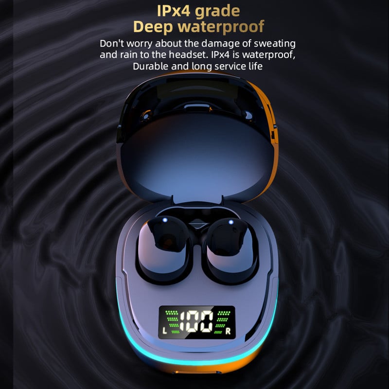 Eredeti G9S TWS Air Pro Fone Bluetooth fülhallgató érintőképernyős fülhallgató mikrofonnal vezeték nélküli Bluetooth fejhallgató vezeték nélküli fejhallgató