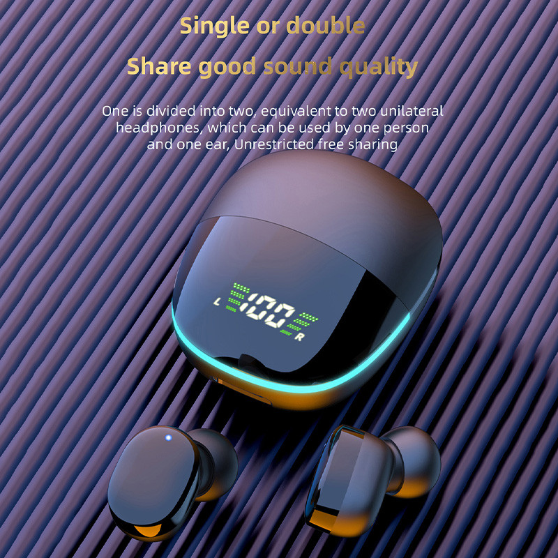 Originalne G9S bežične Bluetooth slušalice Sportski LED zaslon Slušalice Smanjenje buke Fone Bluetooth slušalice Bežične slušalice