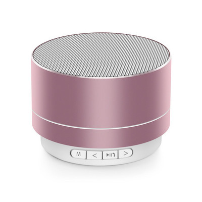 Prenosný Bluetooth reproduktor A10 z hliníkovej zliatiny, malý oceľový kanón, TF USB AUX, bezdrôtové pripojenie k mobilnému telefónu a počítaču