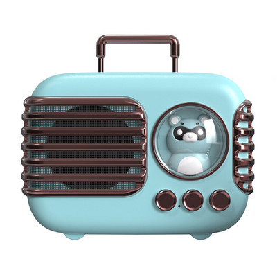 Difuzor drăguț Bluetooth 5.0 Player muzical portabil Microfon HD încorporat Suport baterie litiu reîncărcabilă TWS Mâini libere